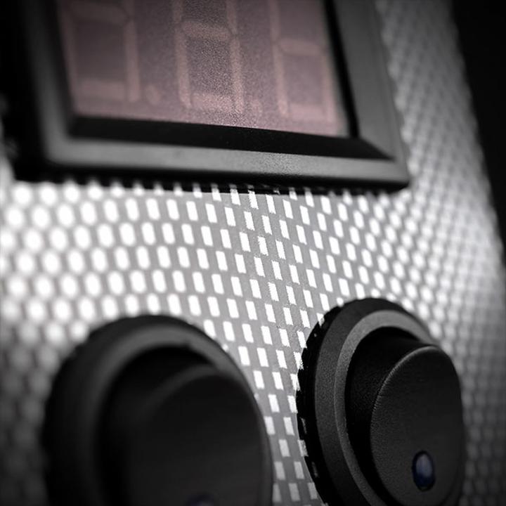 STEDI Carbon Switch Panel With USB  Digital Volt Meter 4 Gang CARBONPANEL