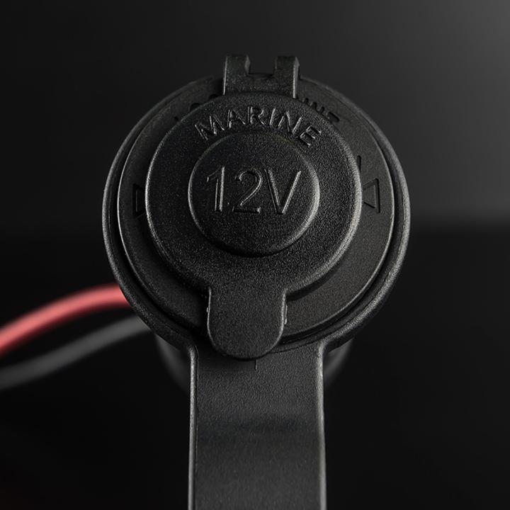 STEDI 12V Cigarette Lighter Socket Handlebar Mount