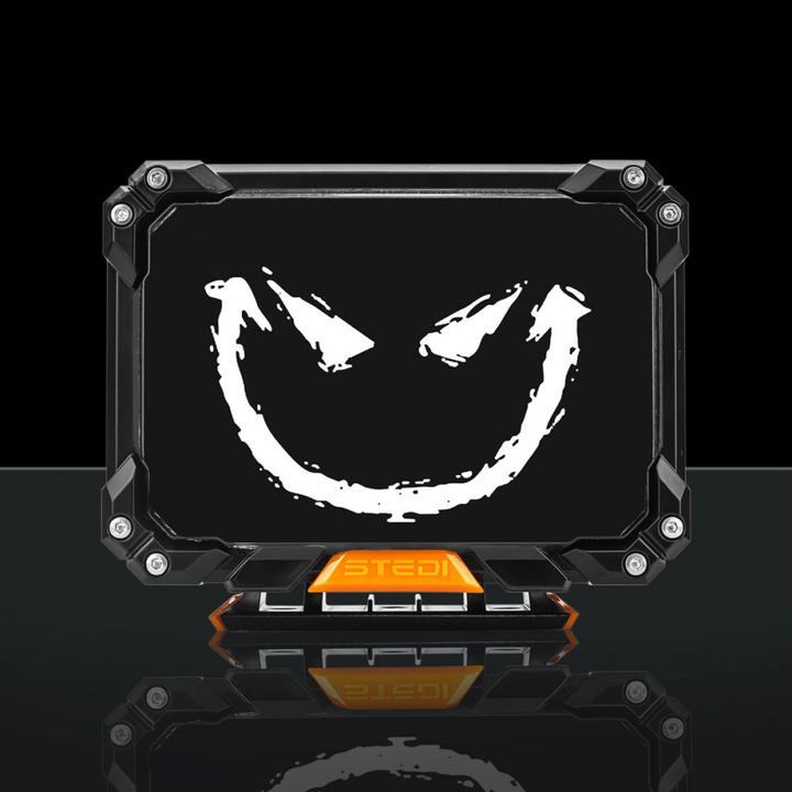 STEDI Quad Pro Black Out Cover Smiley CVRQUADPROSMILEY