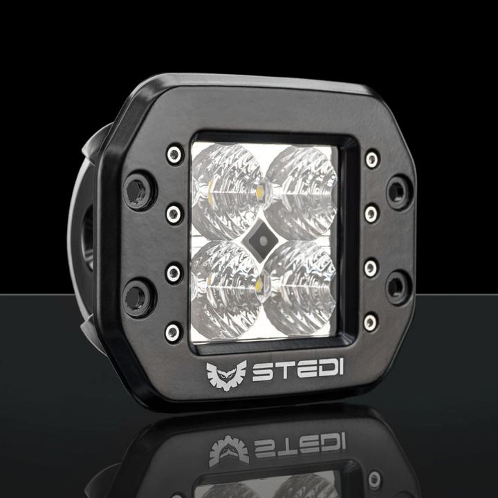 STEDI C4 Black Edition Flush Mount LED Light Flood