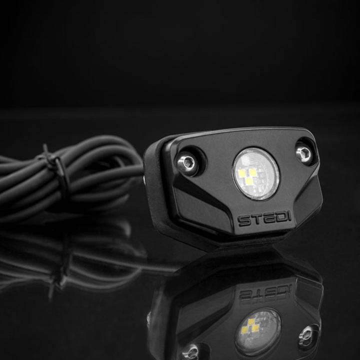 STEDI Rock Lights  RGB Amber White Blue Red 6 LED LEDROCK6PCE