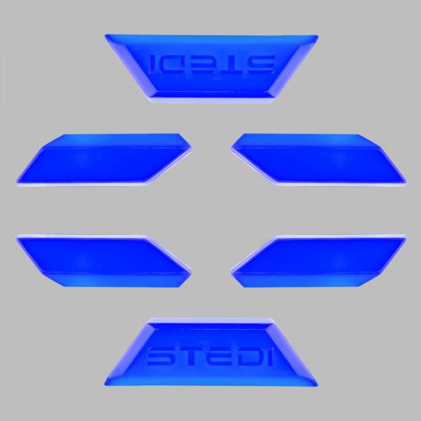 STEDI Quad Pro Optional Coloured Cap Kit Blue QUADPROCAPBLUE