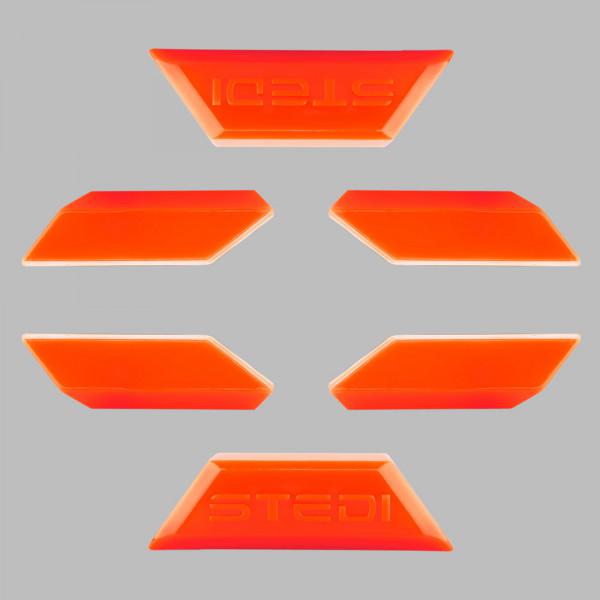 STEDI Quad Pro Optional Coloured Cap Kit Red QUADPROCAPRED