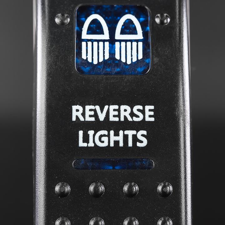 STEDI Rocker Switch For 4X4 Reverse Lights Back Lit Blue