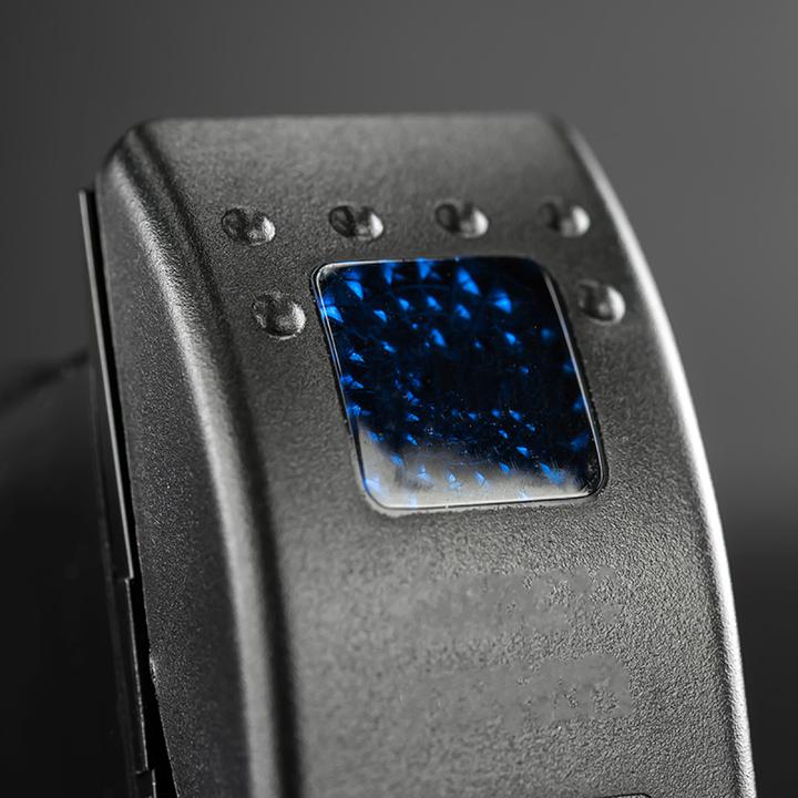 STEDI Rocker Switch For 4X4 Reverse Lights Back Lit Blue