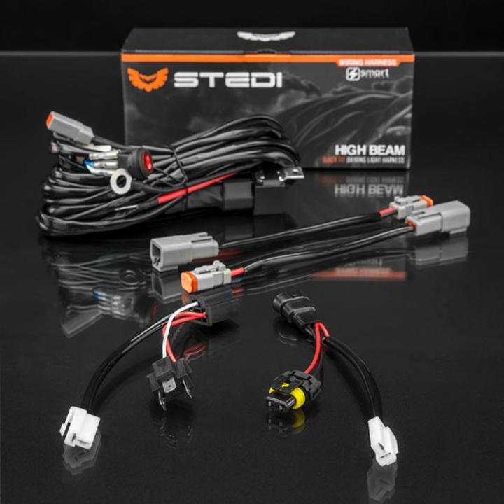 STEDI Wiring Harness Loom Kit  Plug  Play High BeamWIRQKFTSMART