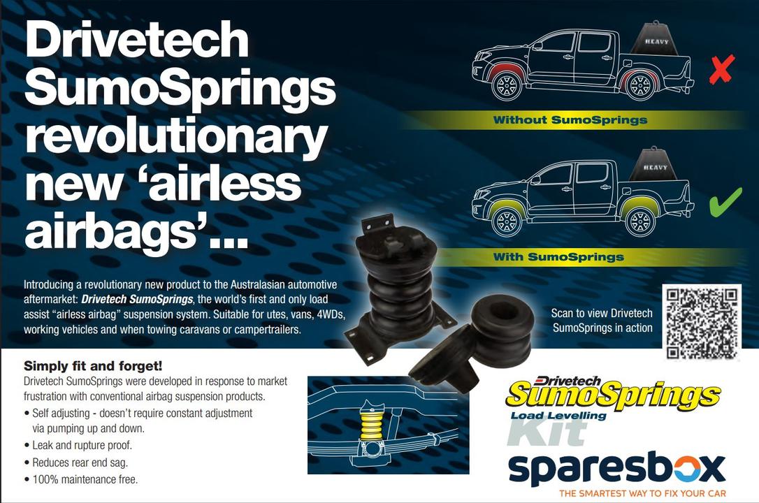 Drivetech SumoSprings Airless Airbag Kit - Lite Coil 24-31mm
