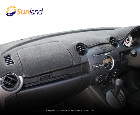 Sunland Dashmat fits FORD LASER (KJ - 11/94 to 1/99) - Charcoal
