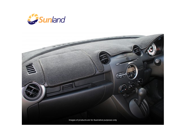 Sunland Dashmat fits MITSUBISHI 380 (DB - 9/05 to 3/08) - Black