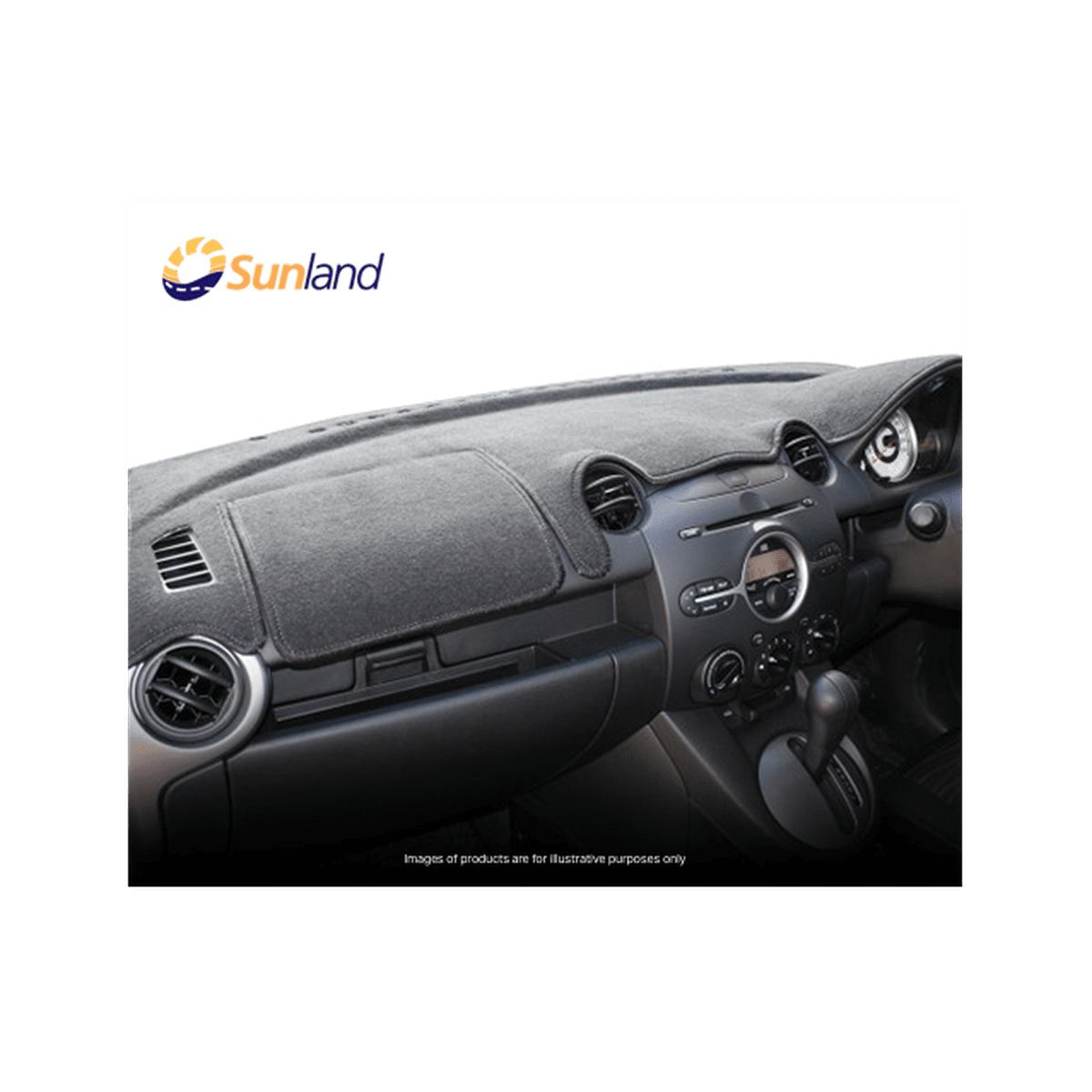 Sunland Dashmat fits HYUNDAI LANTRA (GL/GLS - 5/91 to 8/95) - Charcoal