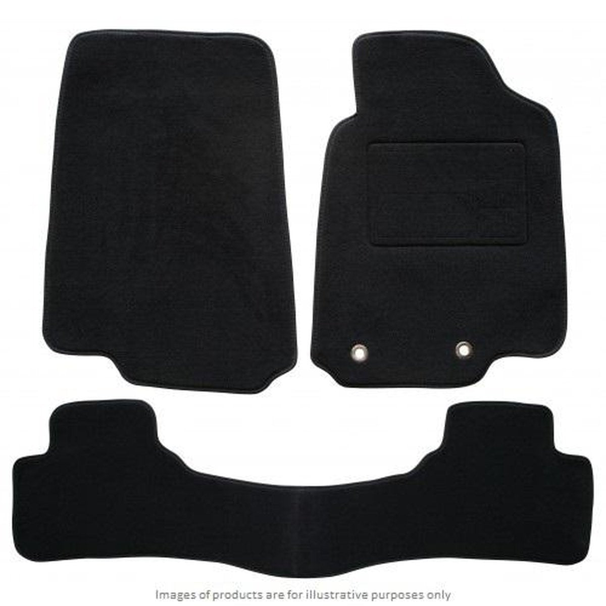 Sunland Floormats fits FORD TERRITORY (SZ) 3 Piece - Charcoal