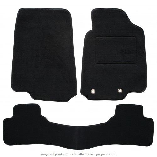Sunland Floormats fits HOLDEN MONARO (V2-VZ) 3 Piece - Black