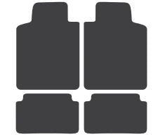 Sunland Floormats fits MAZDA 2 (DJ HATCH/DL SEDAN) 4 piece - Charcoal