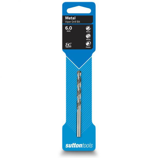 Sutton Jobber Drill Bit Viper HSS 6x93mm S/P HSP600