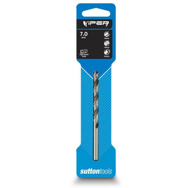 Sutton Jobber Drill Bit Viper HSS 7x109mm S/P HSP700