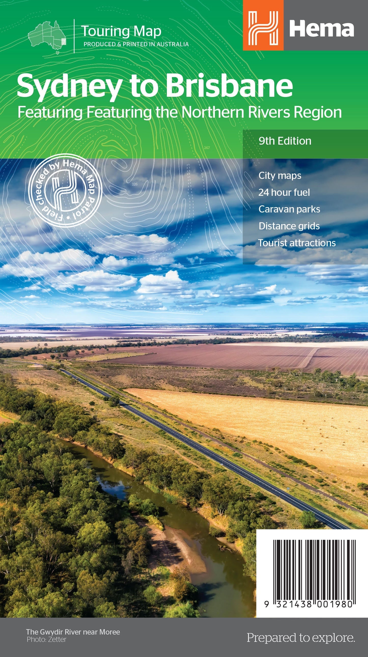 HEMA Sydney to Brisbane Map