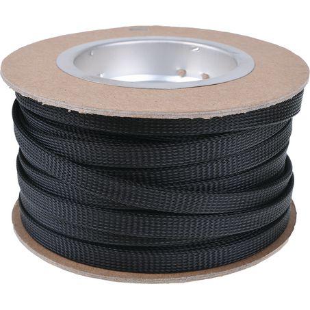 Techflex Flexible Braided Sleeving Clean Cut 19mm x 20m CCP0.75BK