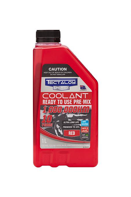 Tectaloy UNLMTD Premix Coolant Red 1L