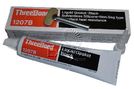 ThreeBond High Temp RTV Silicone Liquid Gasket Black 100g 1207B-100BP