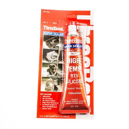ThreeBond High Temp RTV Silicone Liquid Gasket Red 85g SS2-85BP