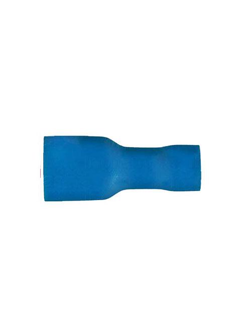 Thunder Spade Crimp Terminal Insulated Female Blade Blue 6.3mm 10pc