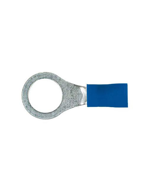 Thunder Crimp Terminal Ring Blue 8.4mm 14pc