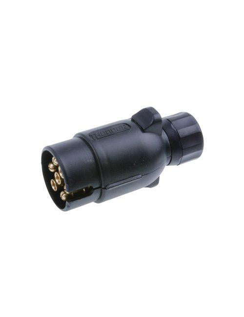 Thunder Small Round Trailer Plug 7 Pin Plastic