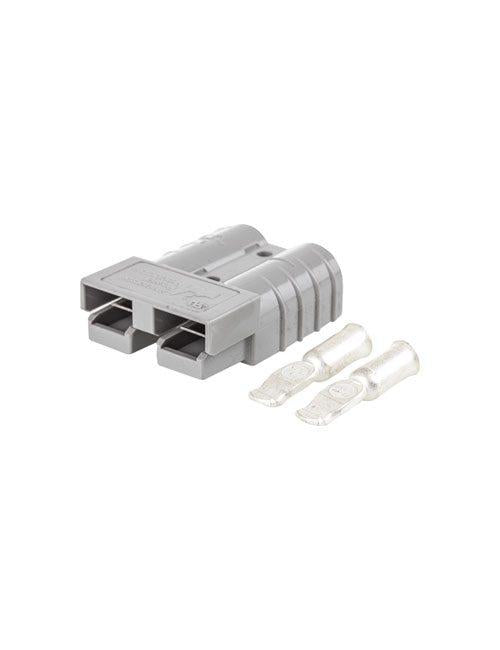 Thunder Flat 2 Pin Grey Anderson Connector 50A