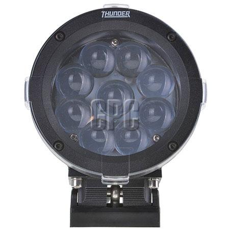 Thunder LED Spot Driving Light 12/24V 9 LED 45W Spot Beam
