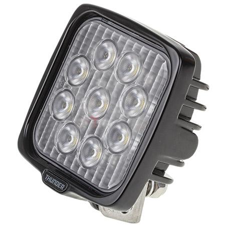 Thunder Work Light Sqaure 12/24V 9 LED 110mm