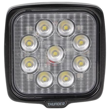 Thunder Work Light Sqaure 12/24V 9 LED 110mm