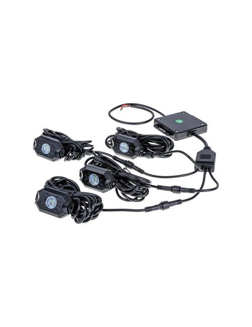 Thunder Bluetooth Rock Light 4pc Kit RGB Red/Green/Blue (4 LED)