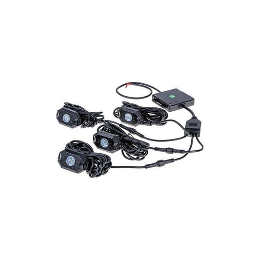 Thunder Bluetooth Rock Light 4pc Kit RGB Red/Green/Blue (4 LED)