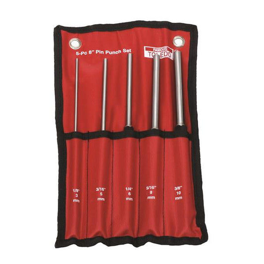 Toledo Extra Long Pin Punch Set 5 Piece 301182