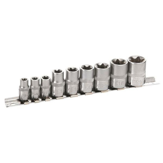 Toledo Star E Socket Set 9 Piece 301666