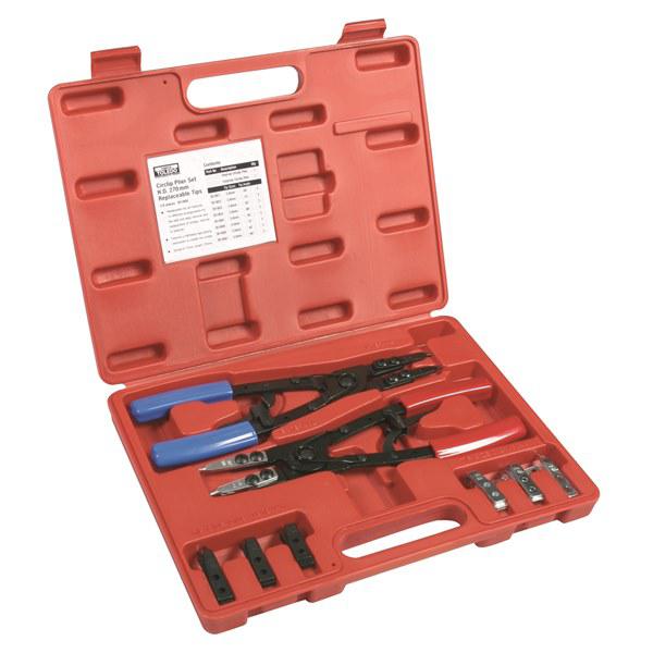 Toledo Circlip Plier Set HD 270mm 18 Piece 301800