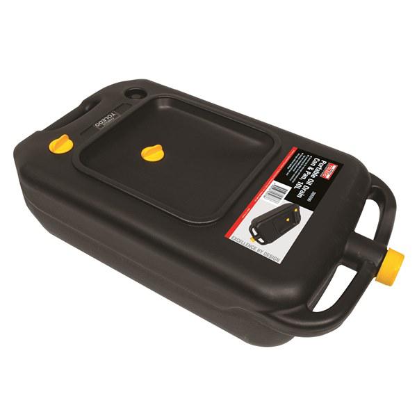 Toledo Portable Oil Drain Pan & Can 10L 305090