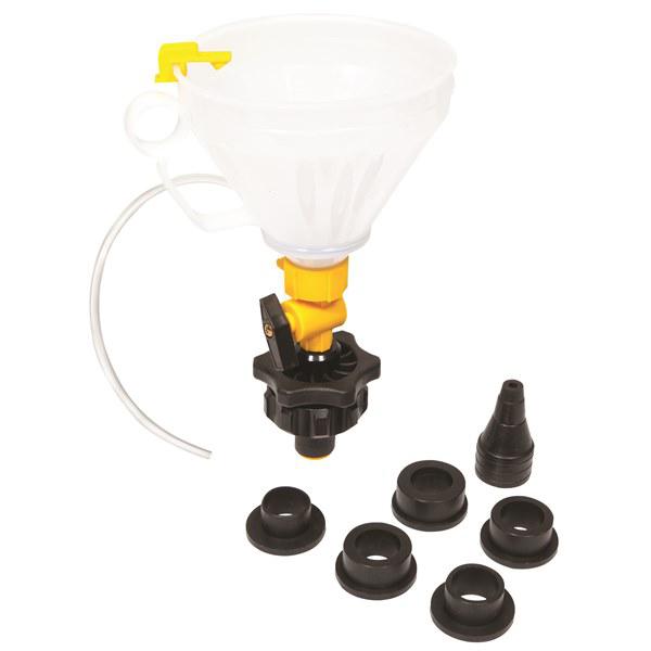 Toledo Universal Coolant Filler Funnel 8pc Set 305092