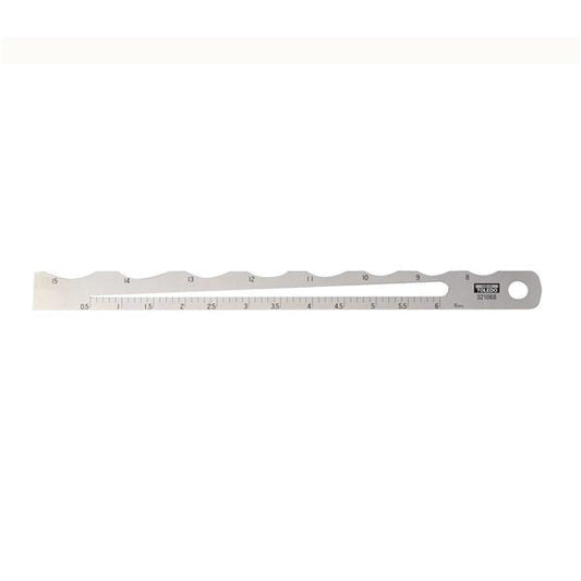Toledo Radius Scale 0.5-7mm: 0.5mm Pitch 321068