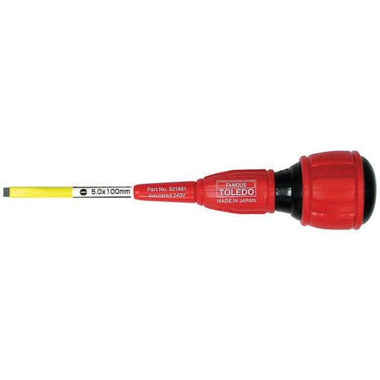 Toledo Screwdriver Insulated Sl5.0X100mm 321961
