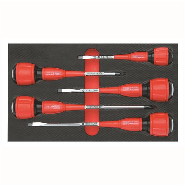 Toledo Screwdriver Set-Strike Thru 5 Piece 321985