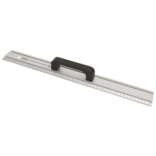 Toledo Cutting Ruler Aluminium W/Handle 500mm 322001