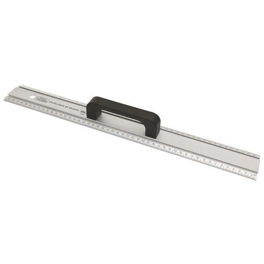 Toledo Cutting Ruler Aluminium W/Handle 500mm 322001