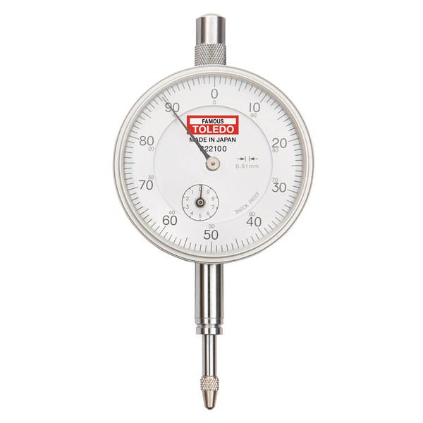 Toledo Dial Indicator Analogue 0.01X10mm 322100
