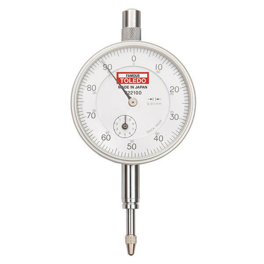 Toledo Dial Indicator Analogue 0.01X10mm 322100