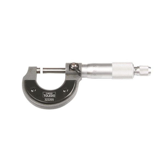 Toledo Micrometer Analogue 0-25mm 322205