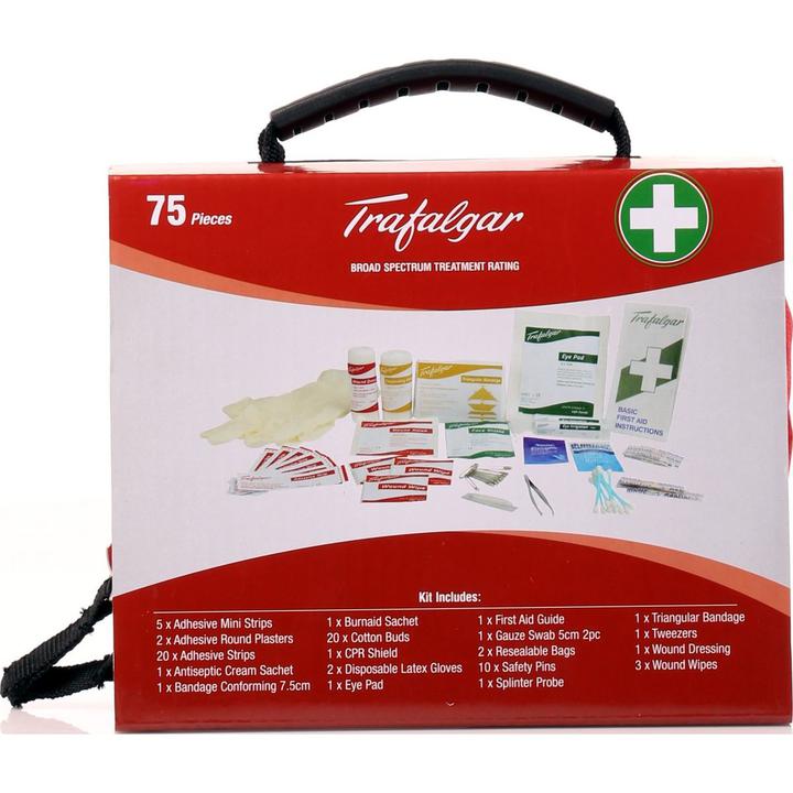 Trafalgar First Aid Kit 75 Piece 101288