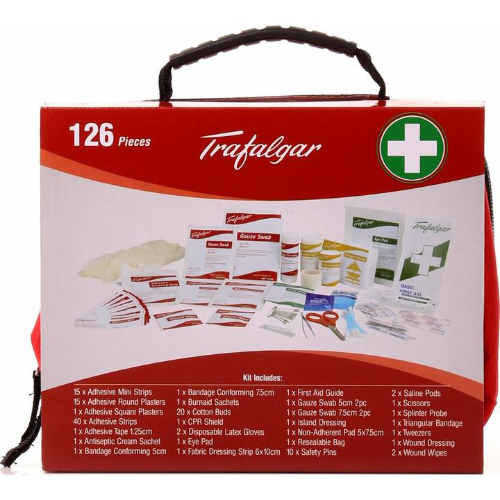 Trafalgar First Aid Kit 126 Piece 101289