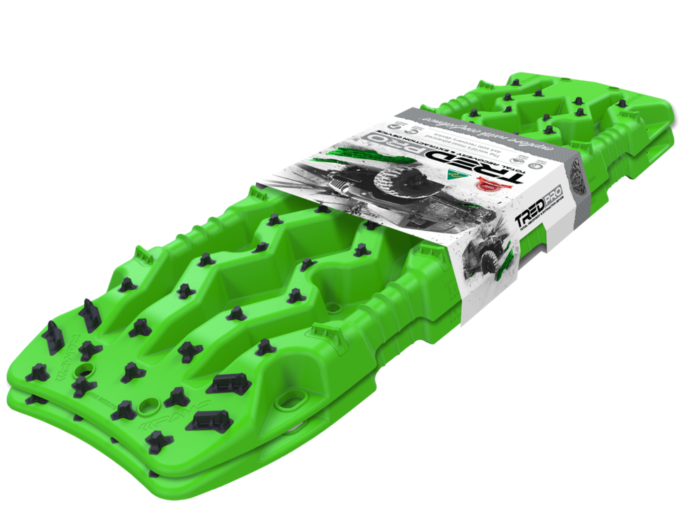 TRED PRO Recovery Boards - Green TREDPROGR