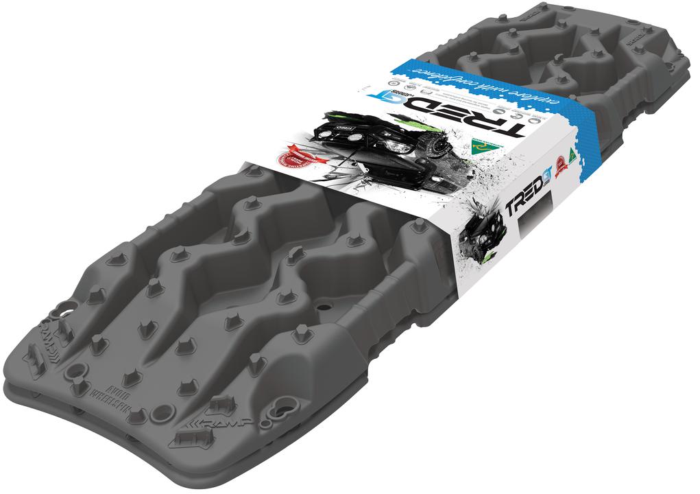 TRED GT Recovery Boards - Gunmetal Grey TREDGTGG